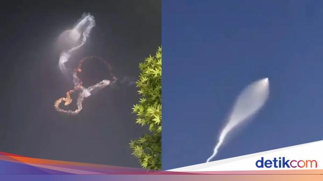 Viral! Rudal Fattah Iran Terbang Bak Naga Tembus Langit Israel