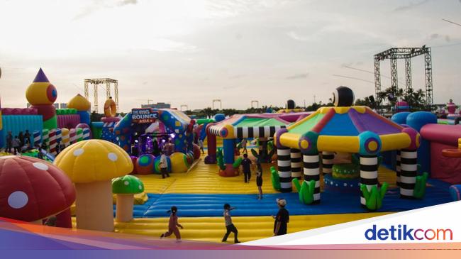 Seru! Ada Bounce Playground Raksasa di PIK 2