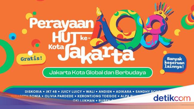 Para Mantan Gubernur Bakal Hadir di Puncak HUT Ke-498 Kota Jakarta