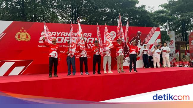 Kapolri, Panglima TNI, hingga Jaksa Agung Buka Bhayangkara Sport Day 2025