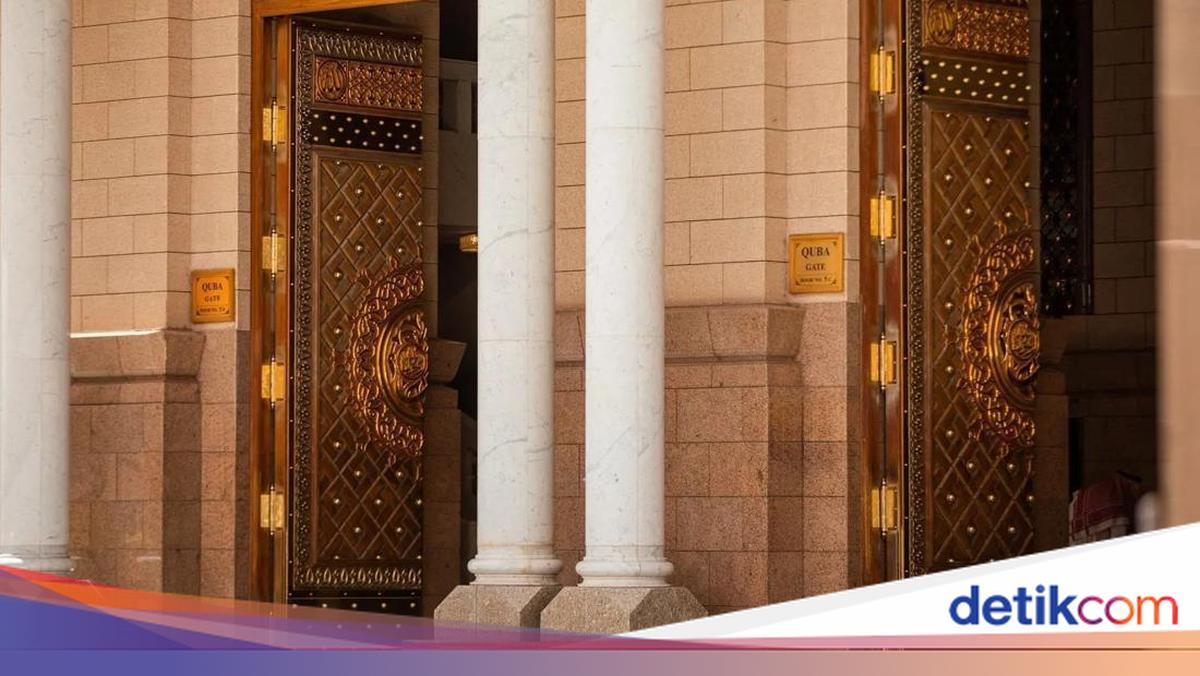Arti Warna Pintu Masjid Nabawi, Cek Juga Nomornya!