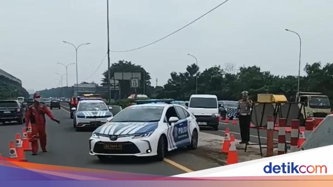Lalin Mulai Normal, Contraflow Tol Jagorawi Km 13-21 Arah Bogor Dihentikan