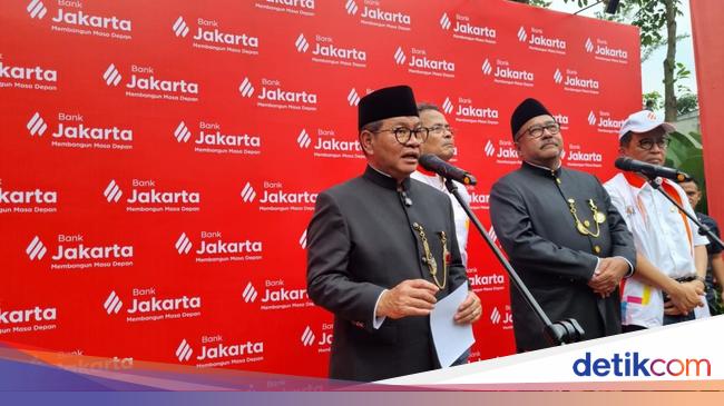 Pramono Resmi Ubah Nama Bank DKI Jadi 'Bank Jakarta' di Momen HUT ke-498