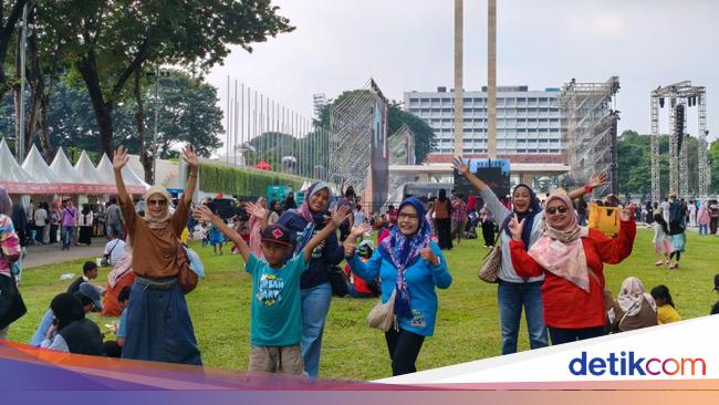 Melihat Suasana Lapangan Banteng Jelang Perayaan Puncak HUT Jakarta ke-498