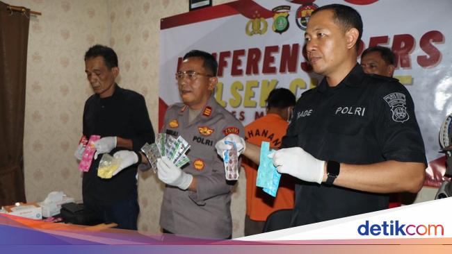 Pria Pengedar Obat Terlarang di Depok Ditangkap, Ribuan Obat Daftar G Disita
