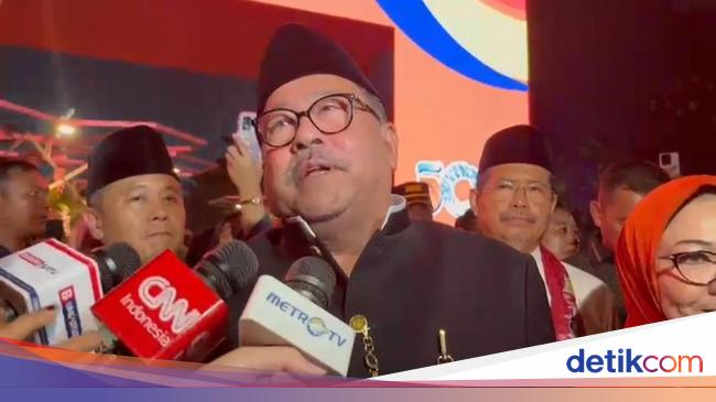 Puncak HUT Jakarta ke-498, Rano Karno: Warga DKI Bahagia Malam Ini
