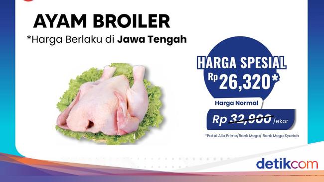Ayam Broiler Dijual Mulai Rp 26 Ribuan Per Ekor di Transmart Full Day Sale