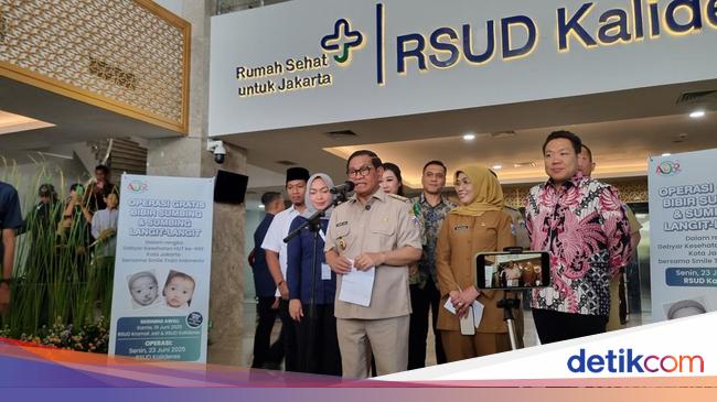 Pemprov Jakarta Gelar Operasi Bibir Sumbing Gratis, Pasien dari Riau-Papua