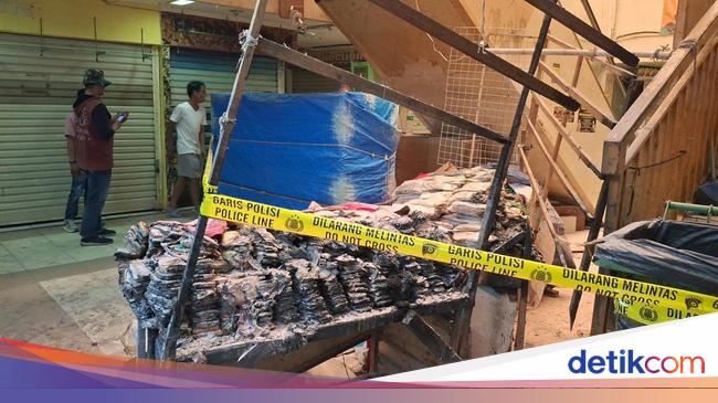 3 Titik Kebakaran Ditemukan di Pasar Kebon Kembang Bogor, Polisi Selidiki