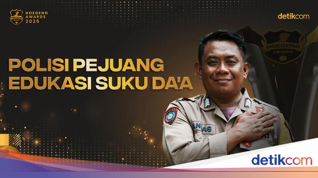 Di Pelosok Donggala, Bripka Annas Berjuang untuk Pendidikan Suku Da'a
