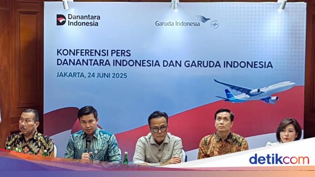 Danantara Suntik Garuda Modal Rp 6,6 T