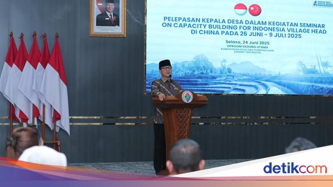 Lepas Kades ke China, Mendes Yandri Harap Ada Kemajuan Desa-desa di RI
