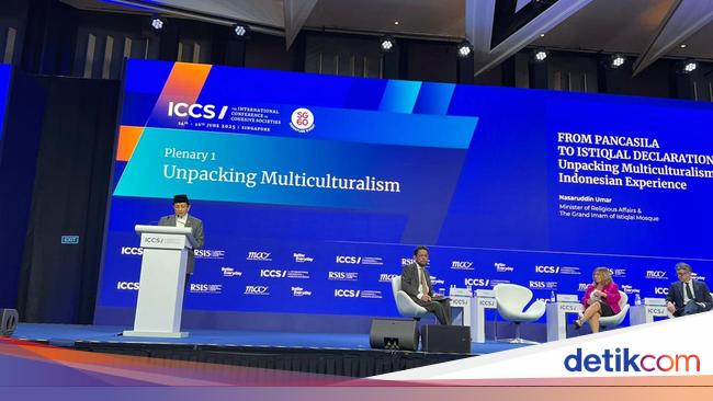 Menag Promosikan Konsep Religious Diplomacy di Forum Internasional Singapura