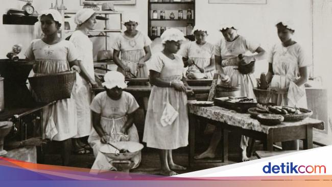 Begini 10 Potret Dapur Jadul di Indonesia Tahun 1905 hingga 1935