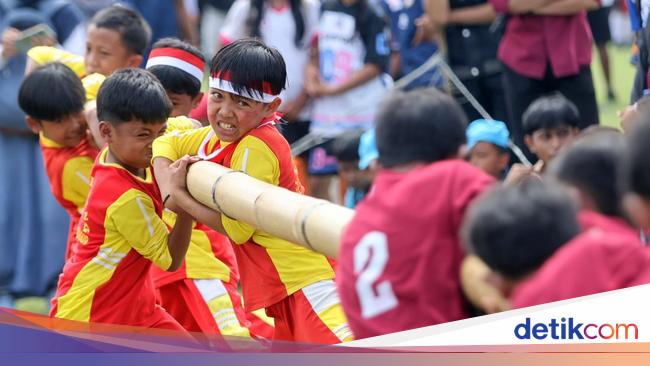 Generasi Penerus Bangga! Ratusan Siswa SD di Bogor Semangat Lestarikan Permainan Tradisional