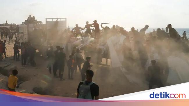 Tentara Bayaran AS Disebut Tembaki Warga Gaza yang Cari Bantuan
