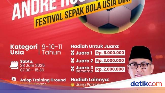 Andre Rosiade Cup Bakal Digelar, Pratama Arhan Bakal Hadiri Pembukaan