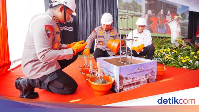 Bangun 24 Dapur SPPG di Jateng, Kapolri Komitmen Tingkatkan Kualitas Gizi Anak RI