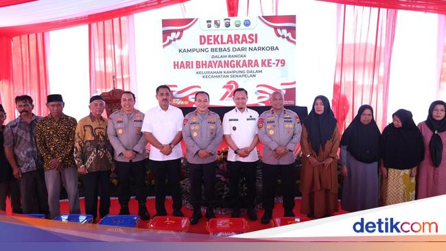 Warga di Kampung Dalam Senapelan Riau Deklarasi Bebas dari Narkoba