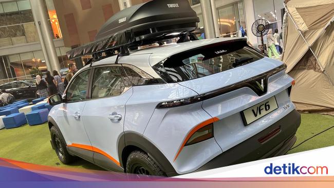 Lihat Lebih Dekat Mobil Listrik VinFast VF6 yang Dimodifikasi Gaya Adventure