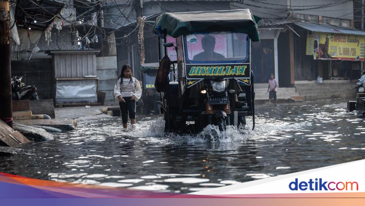 Daftar Wilayah Potensi Banjir Pesisir pada 30 Desember-10 Januari