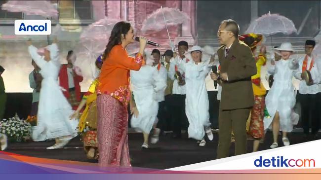 Lagu-lagu Khas Betawi Bergema di Panggung HUT Ke-489 Jakarta