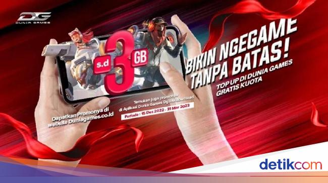 Top Up di Dunia Games Bisa Dapat Cashback hingga Merchandise Eksklusif!