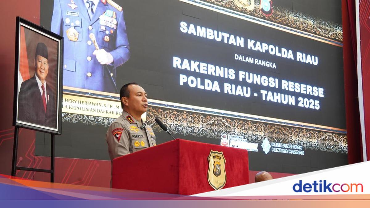 Kapolda Riau Buka Rakernis Fungsi Reserse, Tekankan soal KUHP Baru