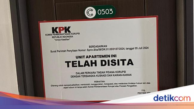 KPK Sita 3 Aset Tanah-Apartemen Hasil Korupsi Tersangka Dana Hibah Jatim