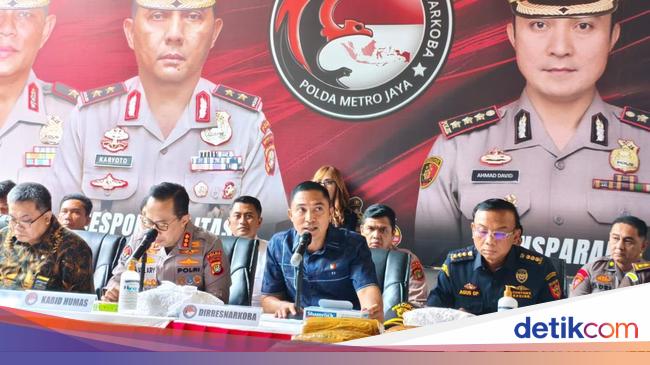 Polda Metro Sebut Bekasi Pintu Masuk Narkoba dari Wilayah Sumatera
