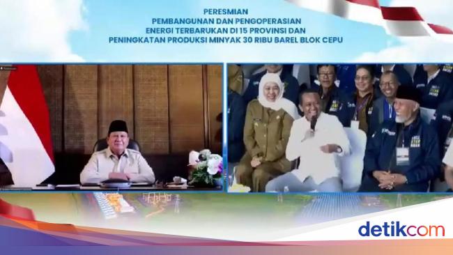 Canda Prabowo ke Bahlil: Nasib Kau Baik Jadi Menteri
