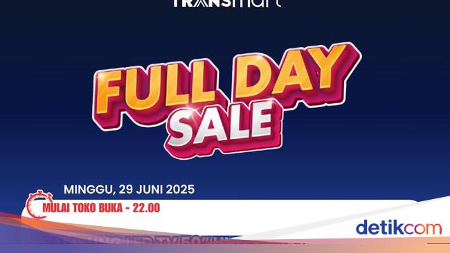 Besok ke Transmart Full Day Sale! Smart TV 50 Inch Rp 3,9 Juta!