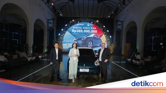 GWM Luncurkan Mobil Listrik Gaya Retro-Futuristik ORA 03, Harga Rp 379 Juta
