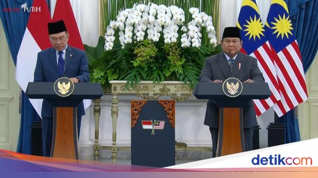 Prabowo: Anwar Ibrahim Bukan Hanya Sahabat Saya, tapi Sahabat Rakyat Indonesia