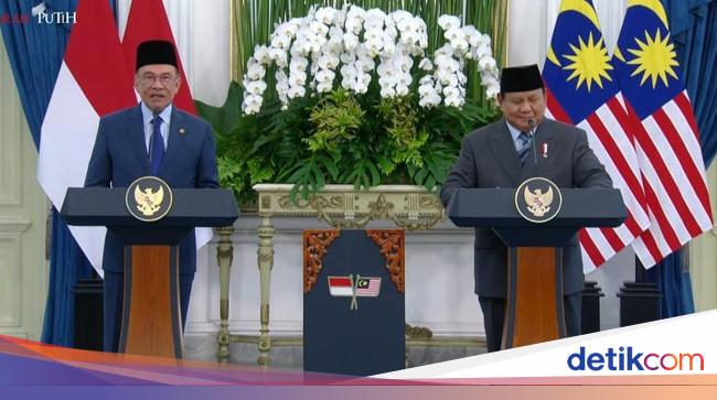 Anwar Ibrahim Usai Bertemu Prabowo: Kita Kecam Kebiadaban Israel di Gaza