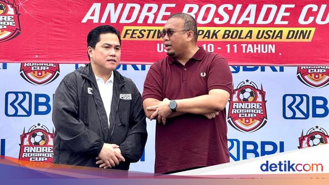 Erick Thohir Tutup dan Serahkan Hadiah di Ajang Andre Rosiade Cup