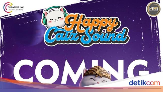 Happy Catz Sound &amp; Show Hadirkan Konser Musik Bergabung dengan Keimutan Kucing
