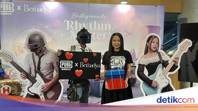 Bernadya Konser Bareng PUBG Mobile, Bawa Maskot Ikonik