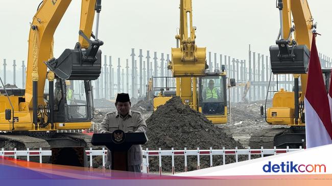 Momen Jarang, Ini Alasan Prabowo Hadiri Groundbreaking di Karawang