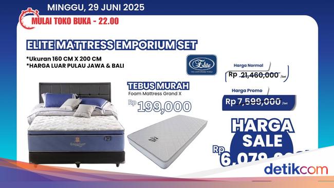 Banting Harga! Beli Kasur di Transmart Full Day Sale Jadi Semurah Ini