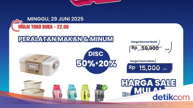 Cuma di Transmart Full Day Sale, Tumbler Mulai Rp 12 Ribuan