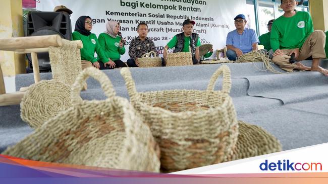 Kemensos Dorong Pemberdayaan Ramah Lingkungan Berbasis Kerajinan