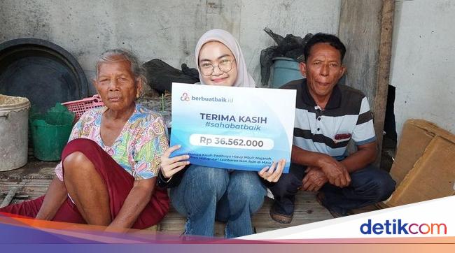 Sahabat Baik Bantu Mbah Mujanah Penjual Ikan Asin Renovasi Rumah