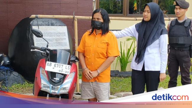 Minta Dibelikan Tongseng, Wanita di Jogja Malah Curi Motor Mantan Suami