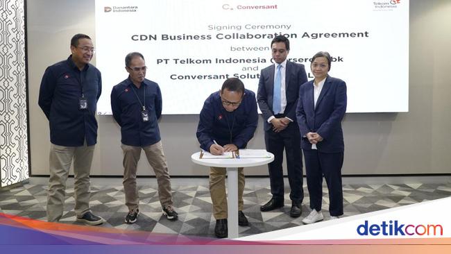 Telkom-Conversant Hadirkan Layanan Distribusi Konten Digital Cepat &amp; Aman