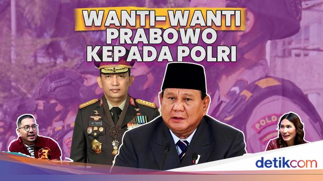 Kala Prabowo Ingatkan Polri Akan Selalu Jadi Sasaran