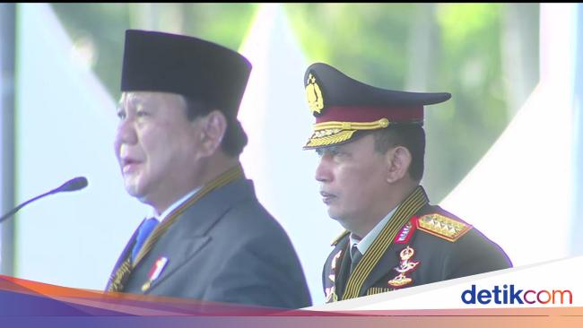 Prabowo: Selamat Hari Bhayangkara ke-79, Dirgahayu Kepolisian RI