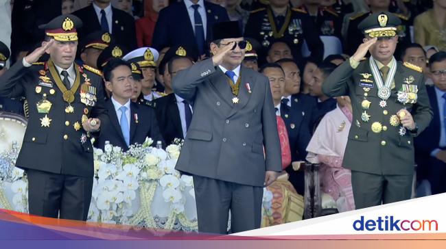 Pesan 'Lanjutkan' dari Prabowo di Perayaan Hari Bhayangkara