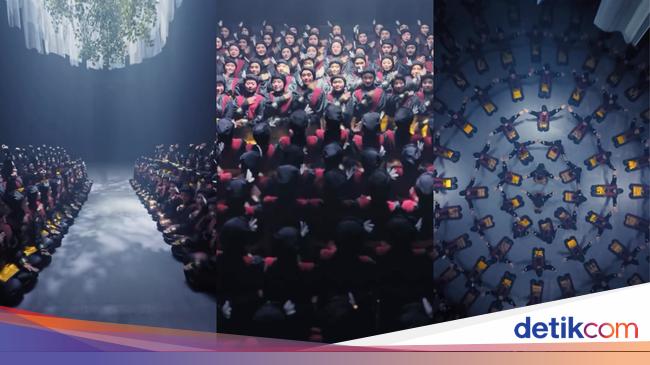Gerak Harmonis Ratoh Jaroe Pukau Dunia lewat Kamera iPhone