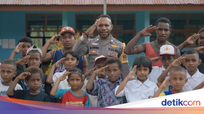 Perjuangan Bripka Batias Yikwa Bangkitkan Asa Anak dan Warga Papua